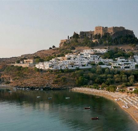 Melenos Apartments & Studios Lindos (Rhodes) Bagian luar foto