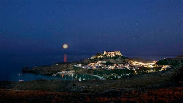 Melenos Apartments & Studios Lindos (Rhodes) Bagian luar foto